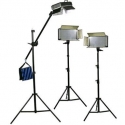 Bresser LED Foto-Video SET 3x LG-500 30W/4...